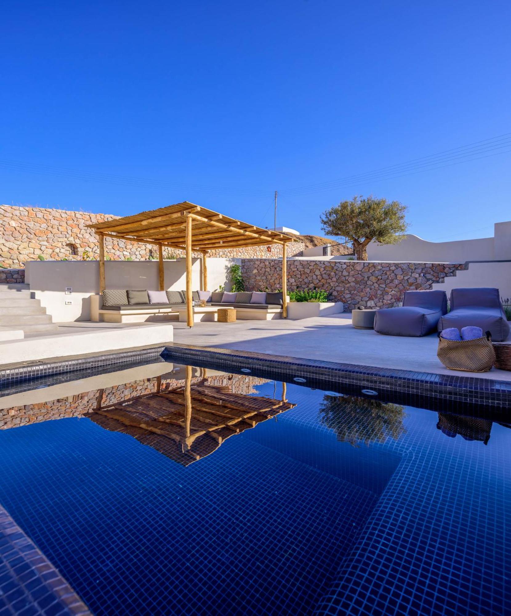 Santorini C Villa Fira  Bagian luar foto